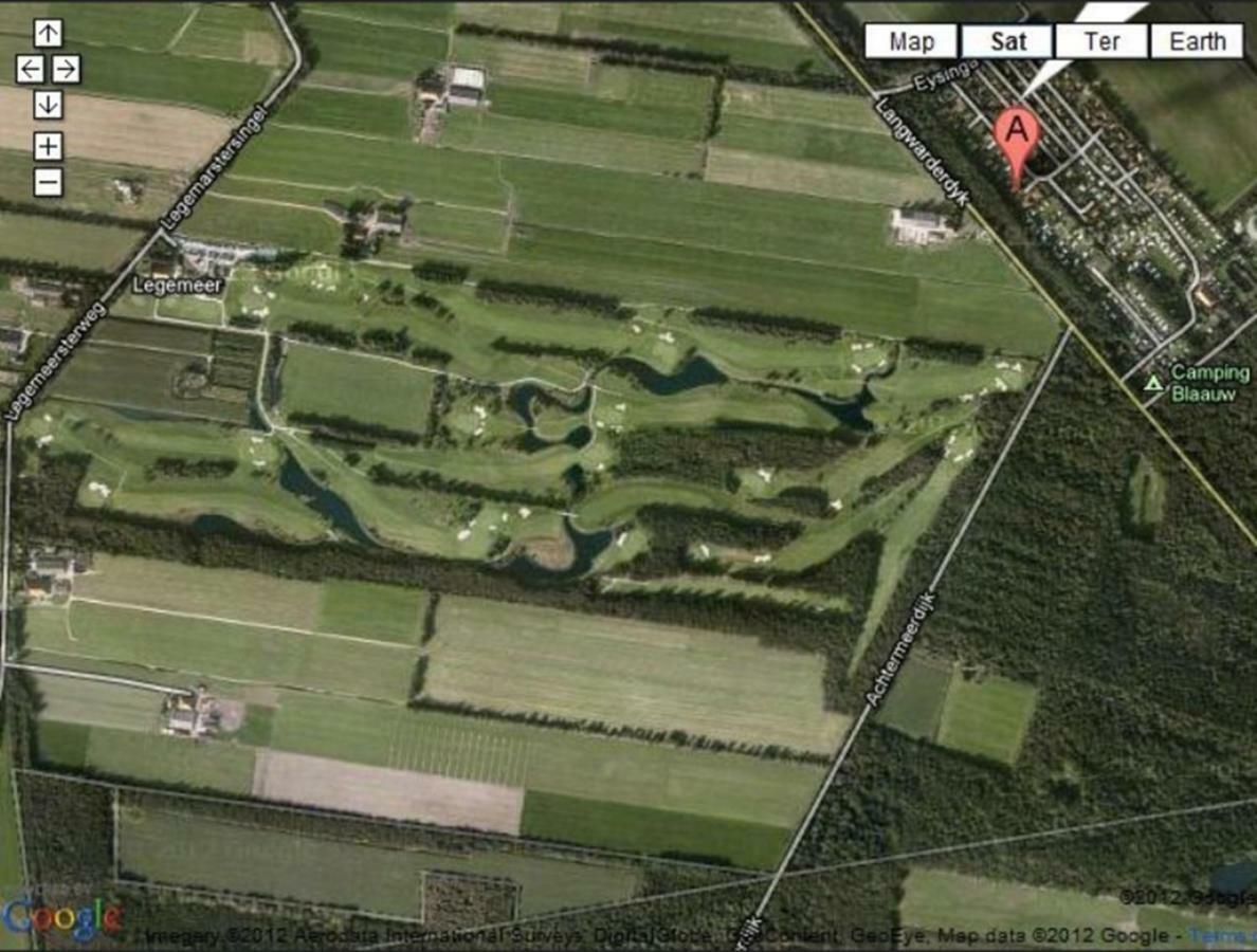 Вилла Vakantielandhuis Langweer Friesland Экстерьер фото